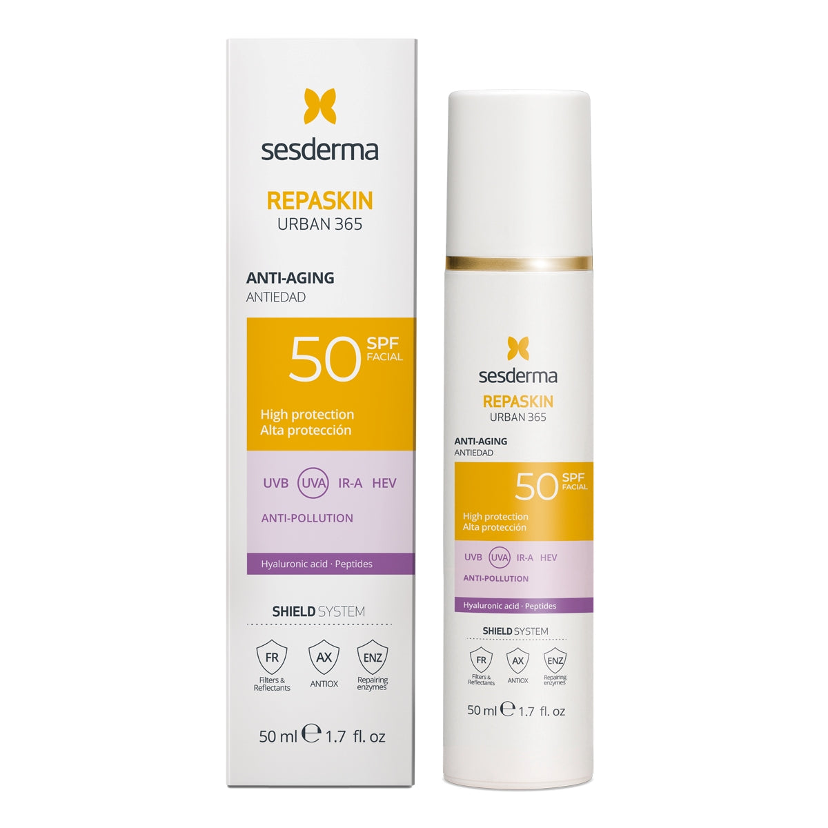 Sesderma Repaskin Urban 365 Antiedad SPF50 50ml — DermaPharma