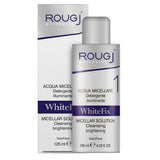 Rougj Agua Micelar desmaquillante para rostro, ojos y labios, frasco de 125 ml