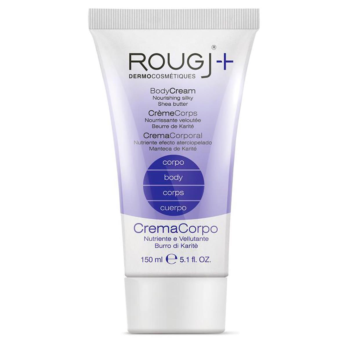 Rougj Crema Corporal nutritiva con karité y jojoba, tubo de 150 ml