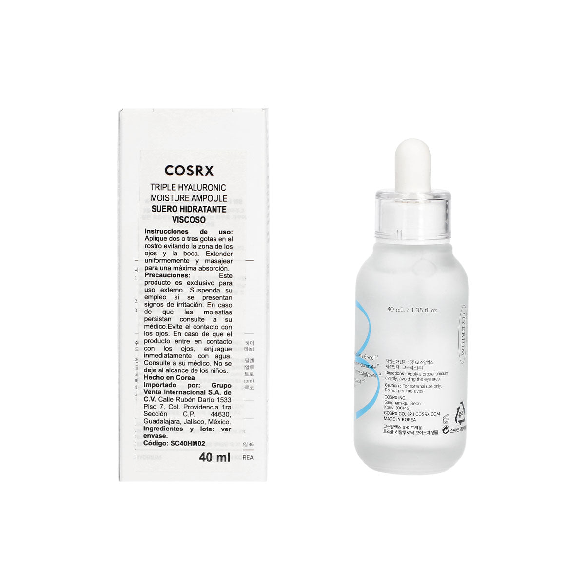 COSRX Hydrium Triple Hyaluronic Ampoule 40ml