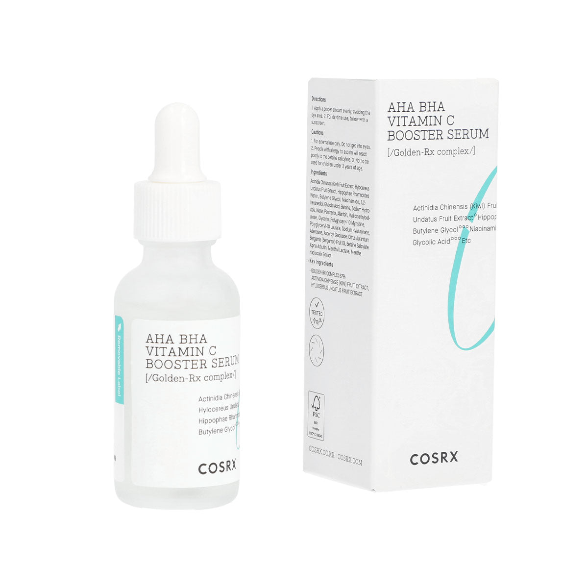 COSRX Refresh AHA/BHA Vitamin C Booster Serum 30ml