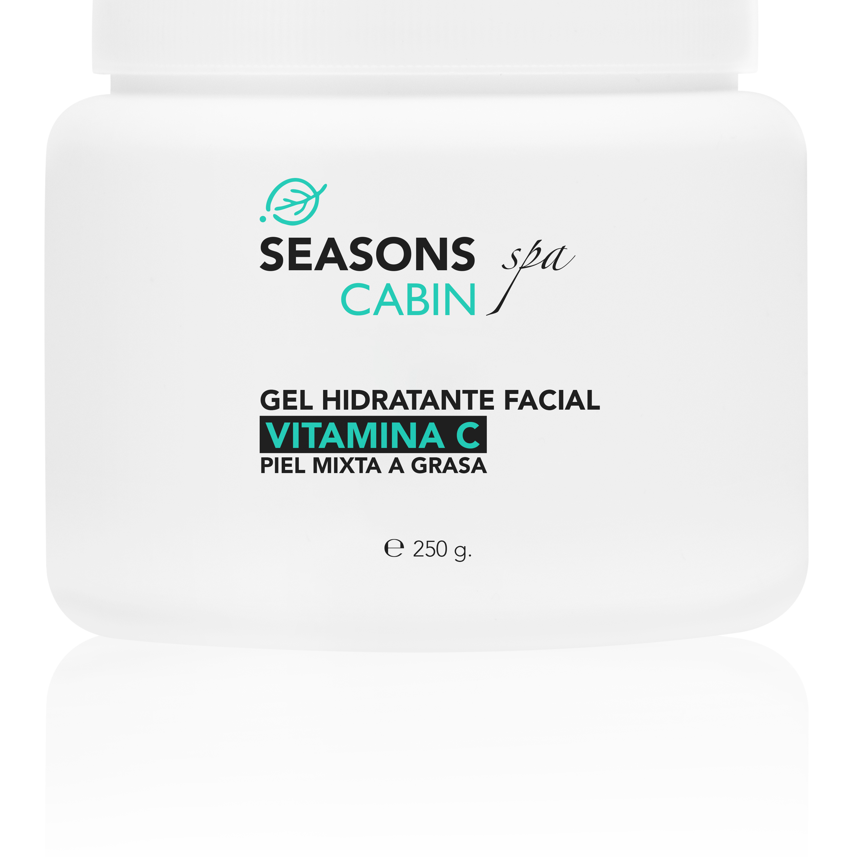 Season Love Your Skin Cabin Spa Gel Hidratante Vitamina C 250 g - SEASONS Love Your Skin