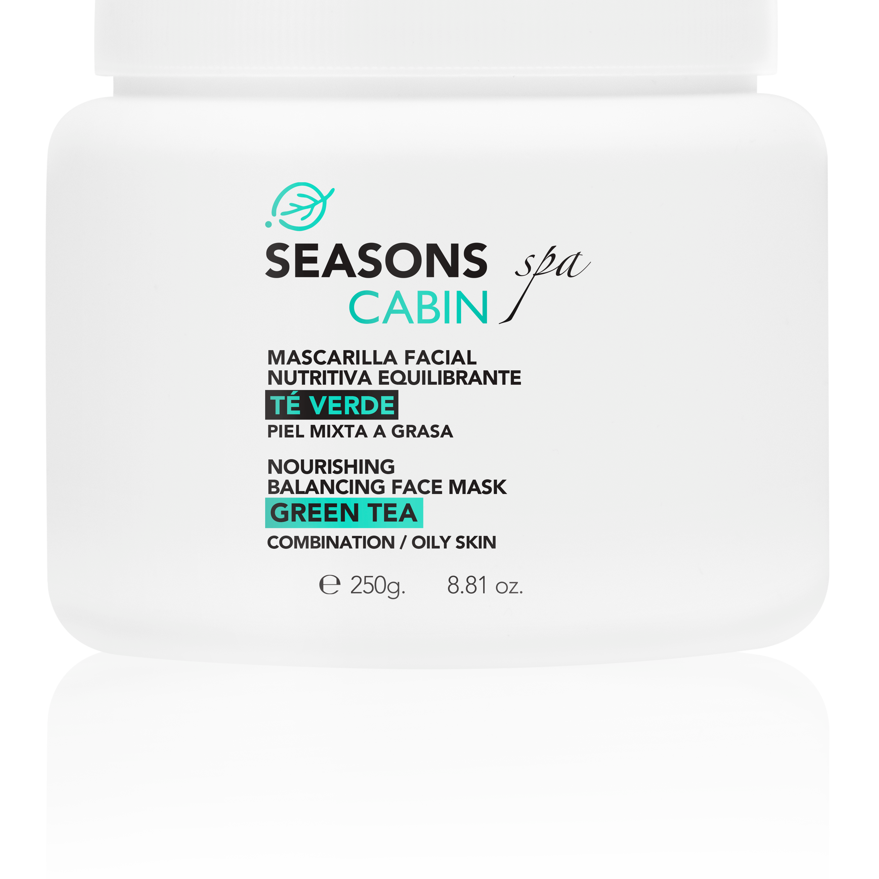 Season Love Your Skin Cabin Spa Mascarilla Nutritiva té Verde 250 ml - SEASONS Love Your Skin