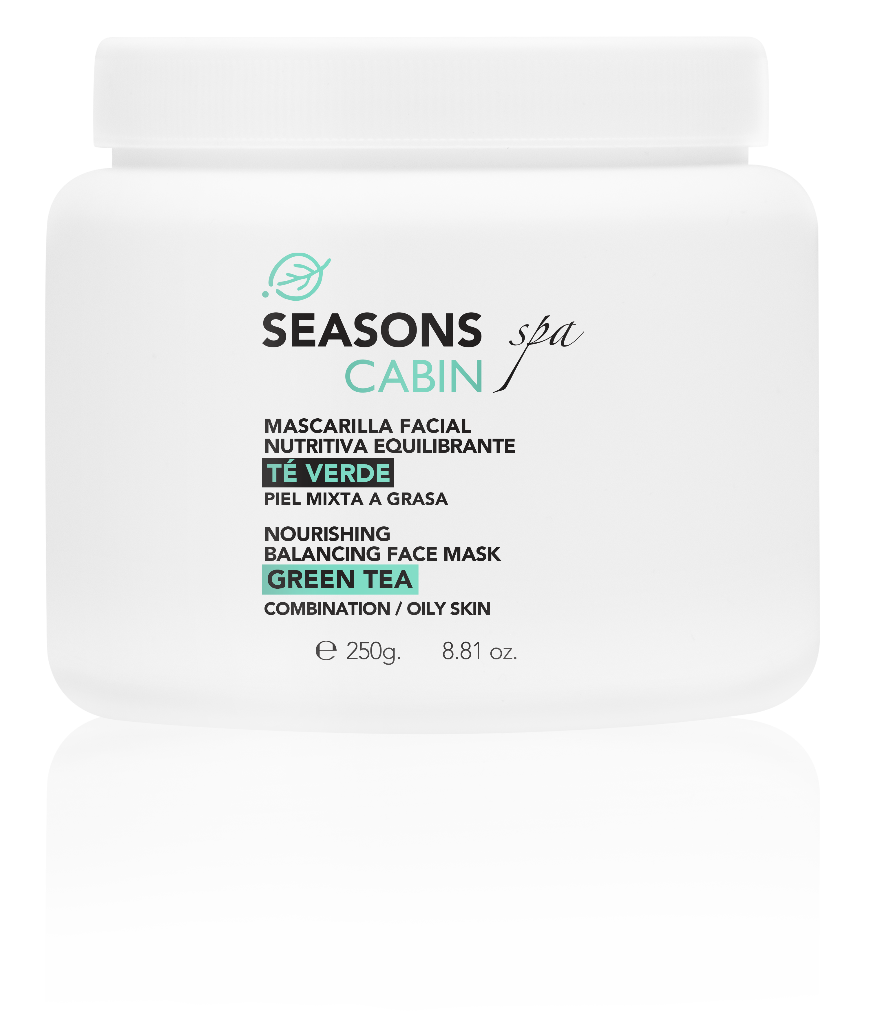 Season Love Your Skin Cabin Spa Mascarilla Nutritiva té Verde 250 ml - SEASONS Love Your Skin