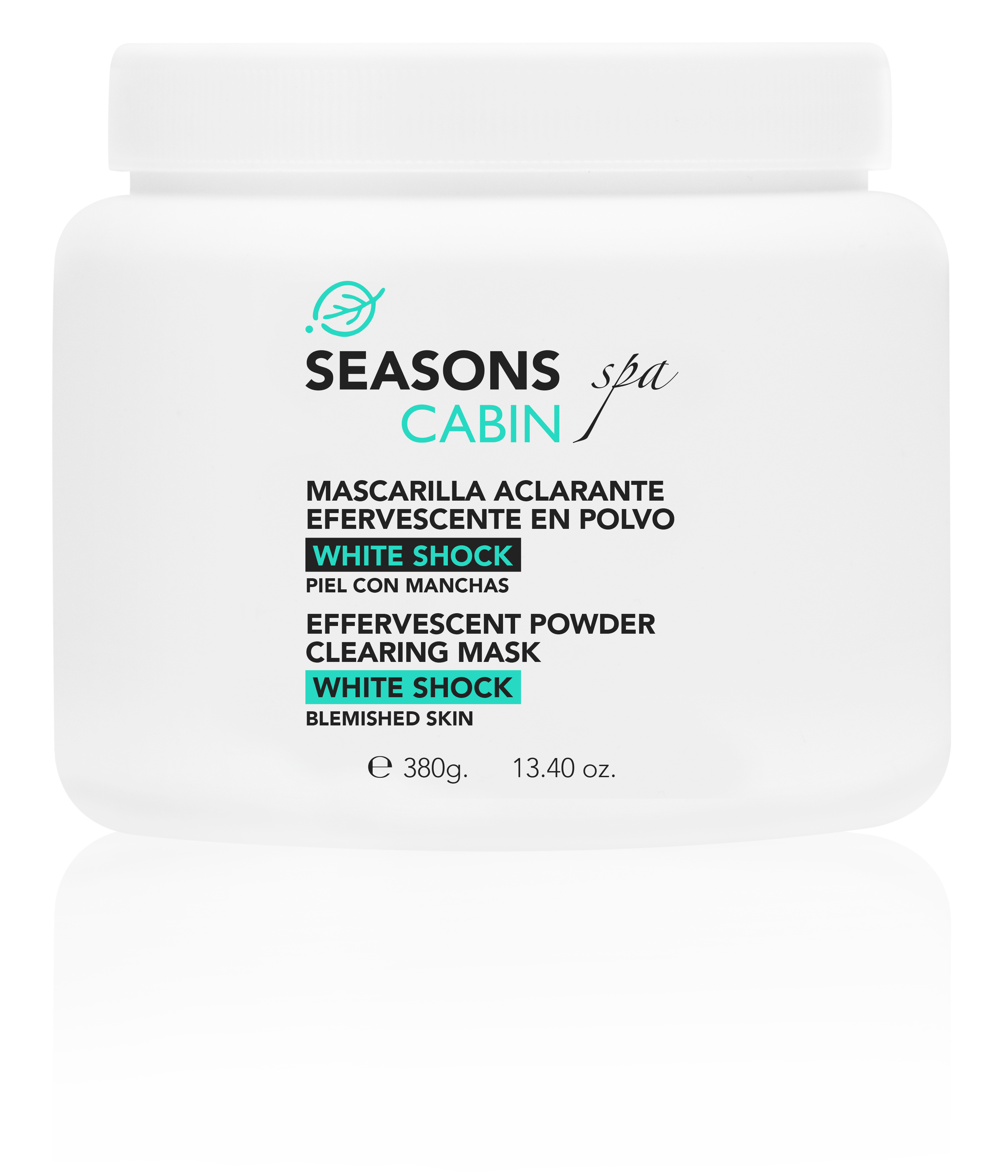 Season Love Your Skin Cabin Spa Mascarilla efervescente aclarante 380 g - SEASONS Love Your Skin