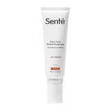 Senté Even Tone Mineral Sunscreen SPF 40 Light Medium protector solar mineral con color 50 ml