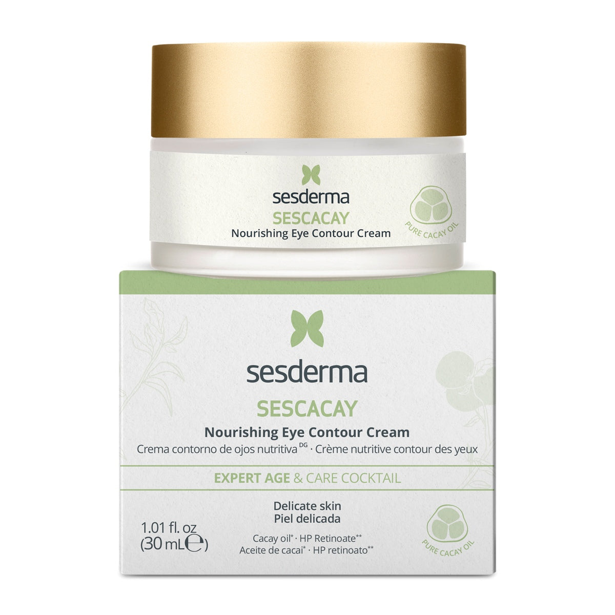 Sesderma Sescacay Crema Contorno de Ojos 30ml antiedad con bakuchiol