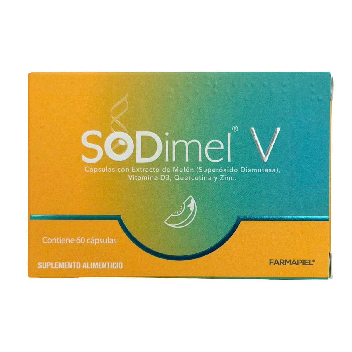 Farmapiel Sodimel V 60 Cápsulas — Antioxidante Vía Oral — DermaPharma