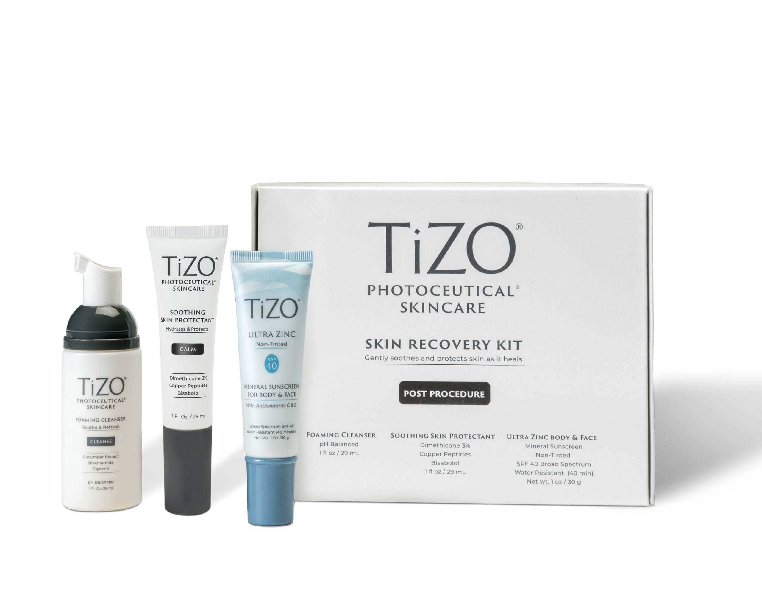TiZO Skin Recovery Kit (29ml + 29ml + 30g)