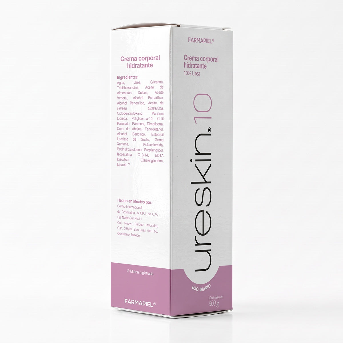 Farmapiel Ureskin 10 Crema Hidratante 500g — Urea 10% Tamaño Familiar — DermaPharma