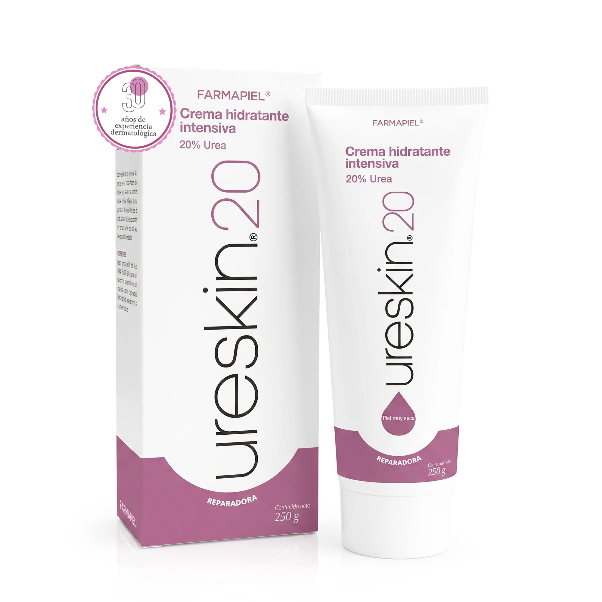 Farmapiel Ureskin 20 Crema 250g — Urea 20% Exfoliante e Hidratante — DermaPharma