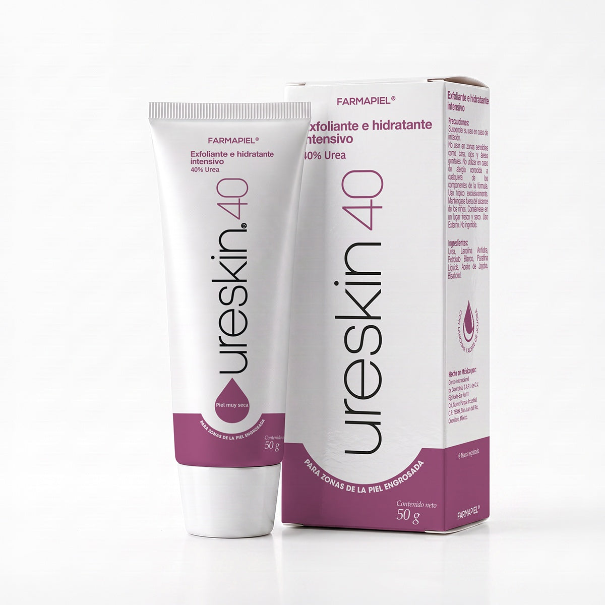 Farmapiel Ureskin 40 Exfoliante 50g — Urea 40% para Talones y Callosidades — DermaPharma