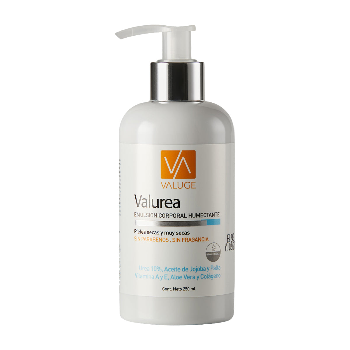 Valuge Valurea Emulsión Corporal Humectante con urea 10% 250 ml