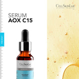CellSkinLab Serum AOX C15 15 ml — Vitamina C 15% Antioxidante para Piel Sensible — DermaPharma
