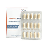Ducray Anacaps Activ+ 30 Cápsulas — Suplemento Anticaída — DermaPharma