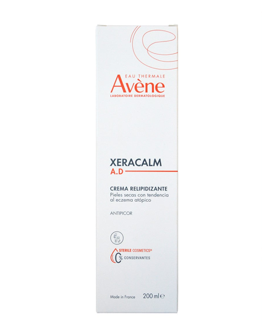 Avène XeraCalm A.D Crema Relipidizante 200ml — Piel Atópica — DermaPharma