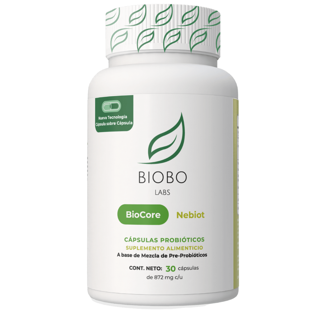 Biobo Labs BioCore Nebiot 30 Cápsulas — Nootrópico para Claridad Mental — DermaPharma