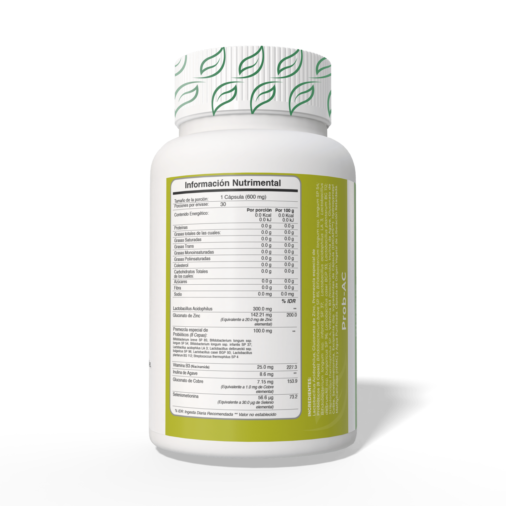 Biobo Labs BioCore Prob-AC 30 Cápsulas — Probiótico para Piel con Acné — DermaPharma