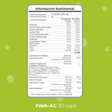 Biobo Labs BioCore Prob-AC 30 Cápsulas — Probiótico para Piel con Acné — DermaPharma