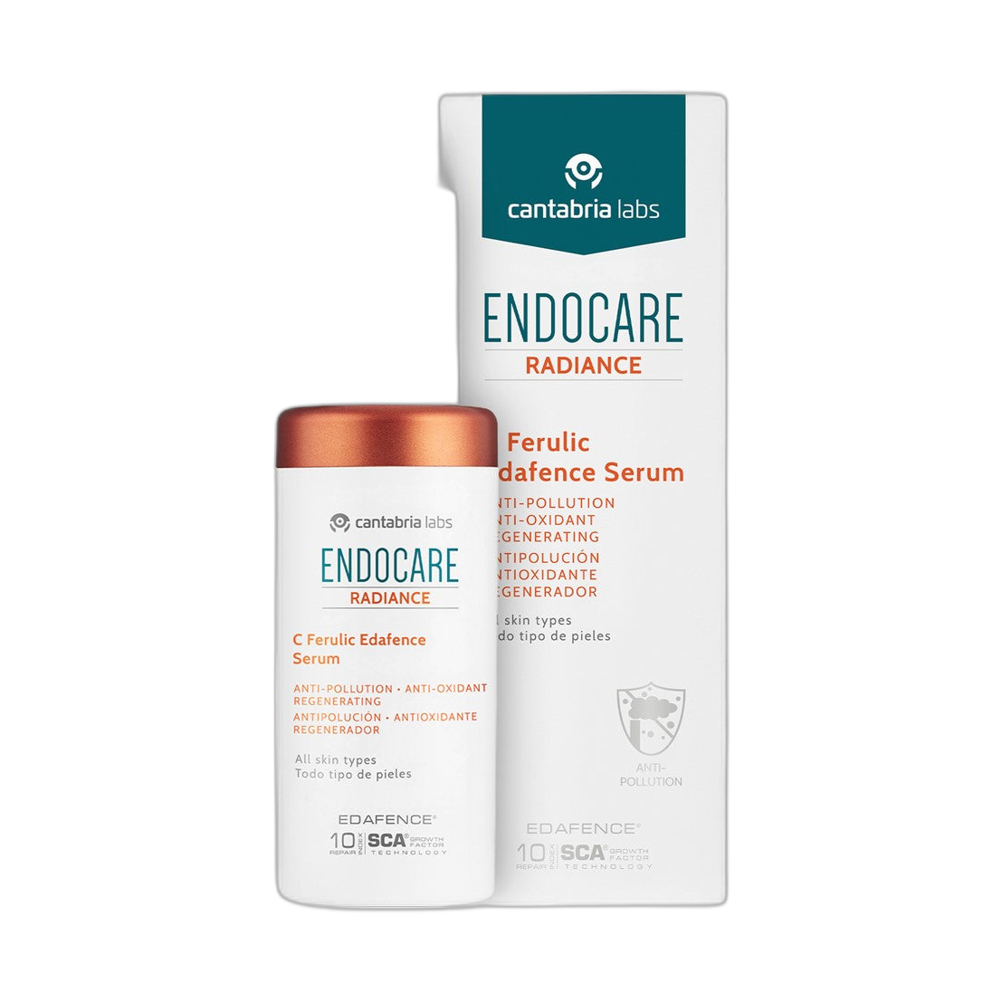 Endocare Radiance C Ferulic Serum Gel 30ml — C + Ácido Ferúlico — DermaPharma