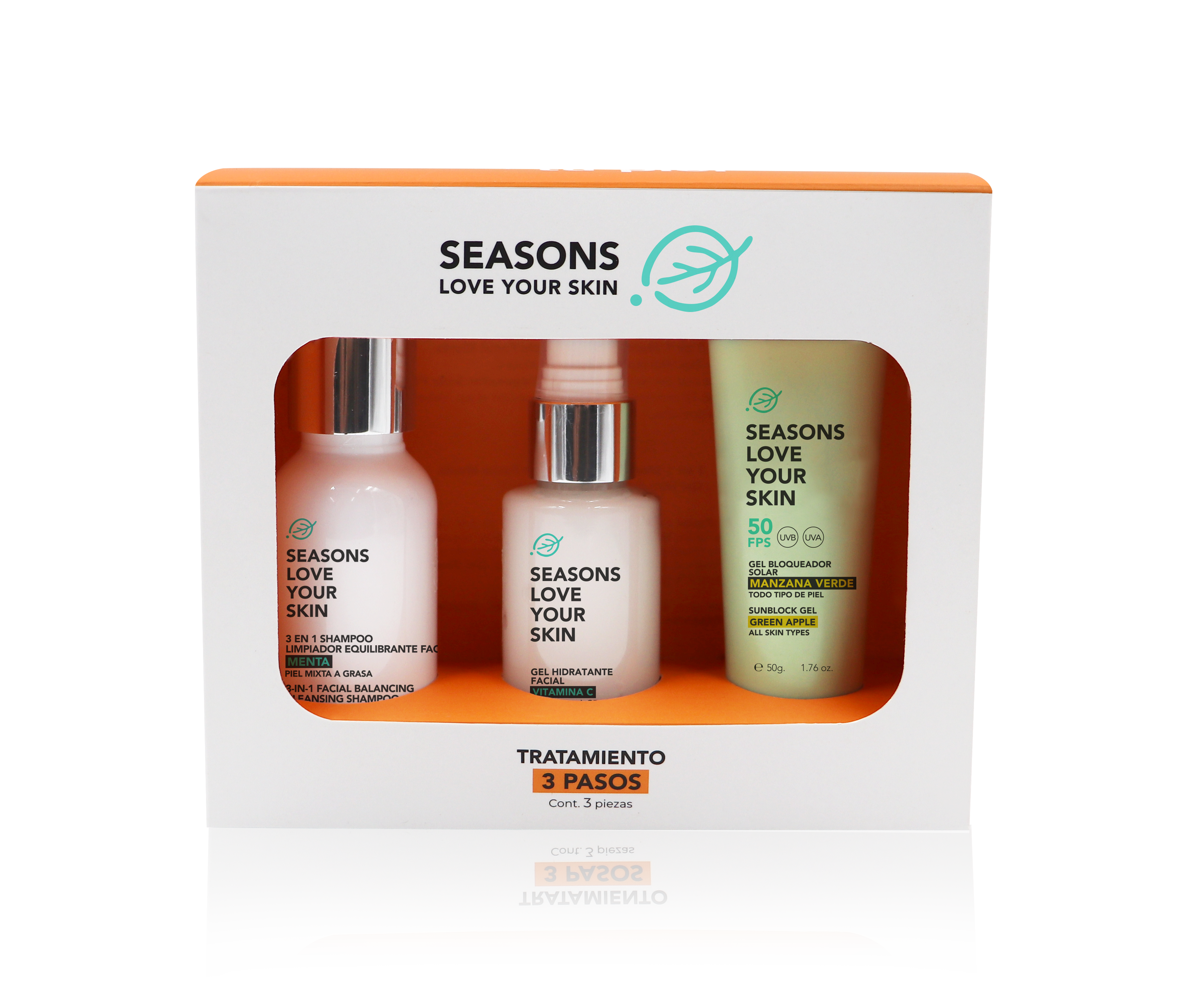 Season Love Your Skin Kit Basic Care - 3 pasos - SEASONS Love Your Skin
