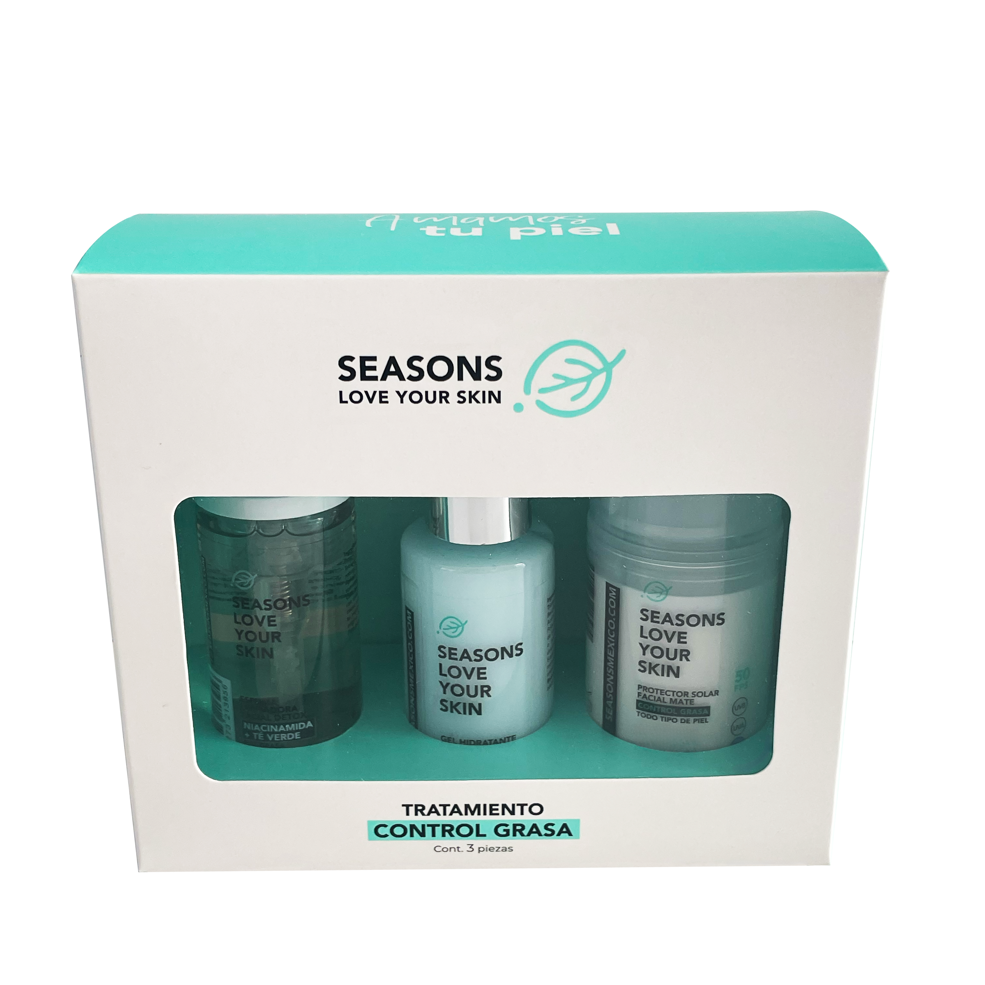 Season Love Your Skin Kit Control Grasa - SEASONS Love Your Skin