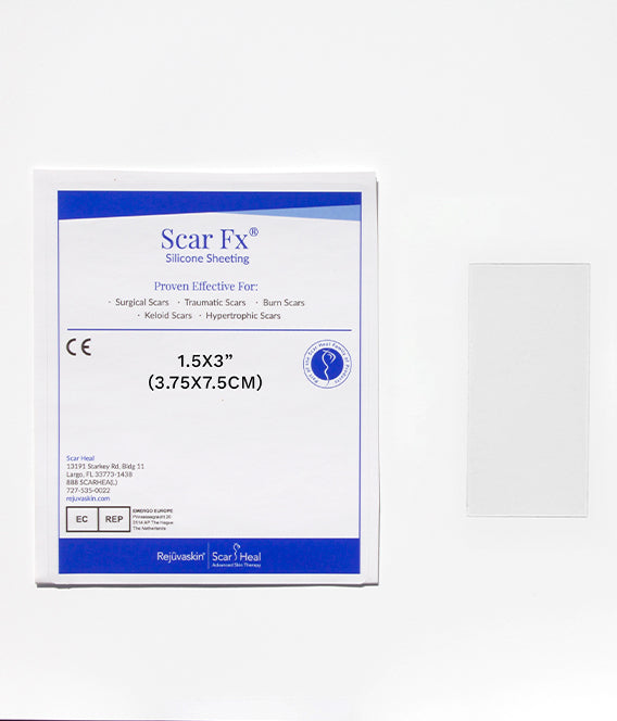 Parche de silicón para cicatrices Rejuvaskin Scar FX 3.75 x 7.5 cm
