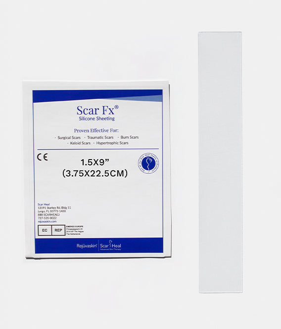 Parche de silicón para cicatrices Rejuvaskin Scar FX 3.75 x 22.5 cm