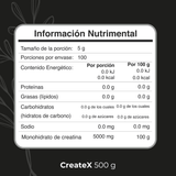 Biobo Labs EnerFit CreateX Creatina Micronizada 500 g — DermaPharma