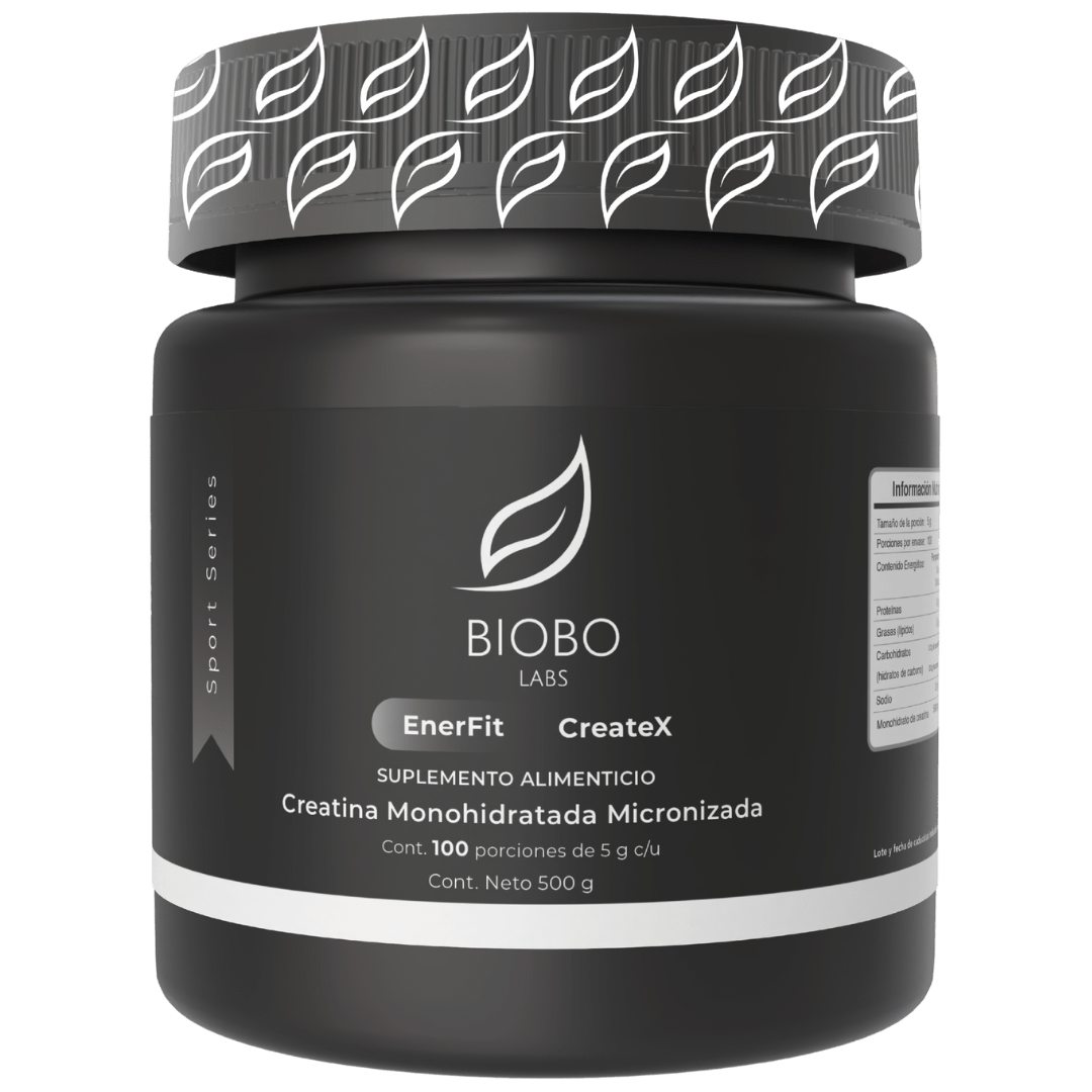 Biobo Labs EnerFit CreateX Creatina Micronizada 500 g — DermaPharma