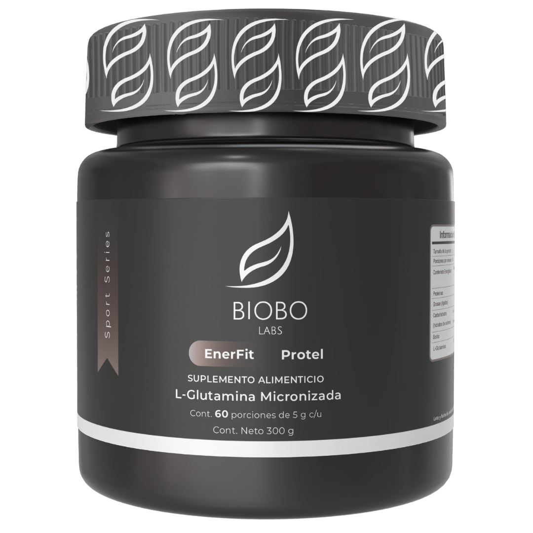 Biobo Labs EnerFit Protel L-Glutamina Micronizada 300 g — DermaPharma