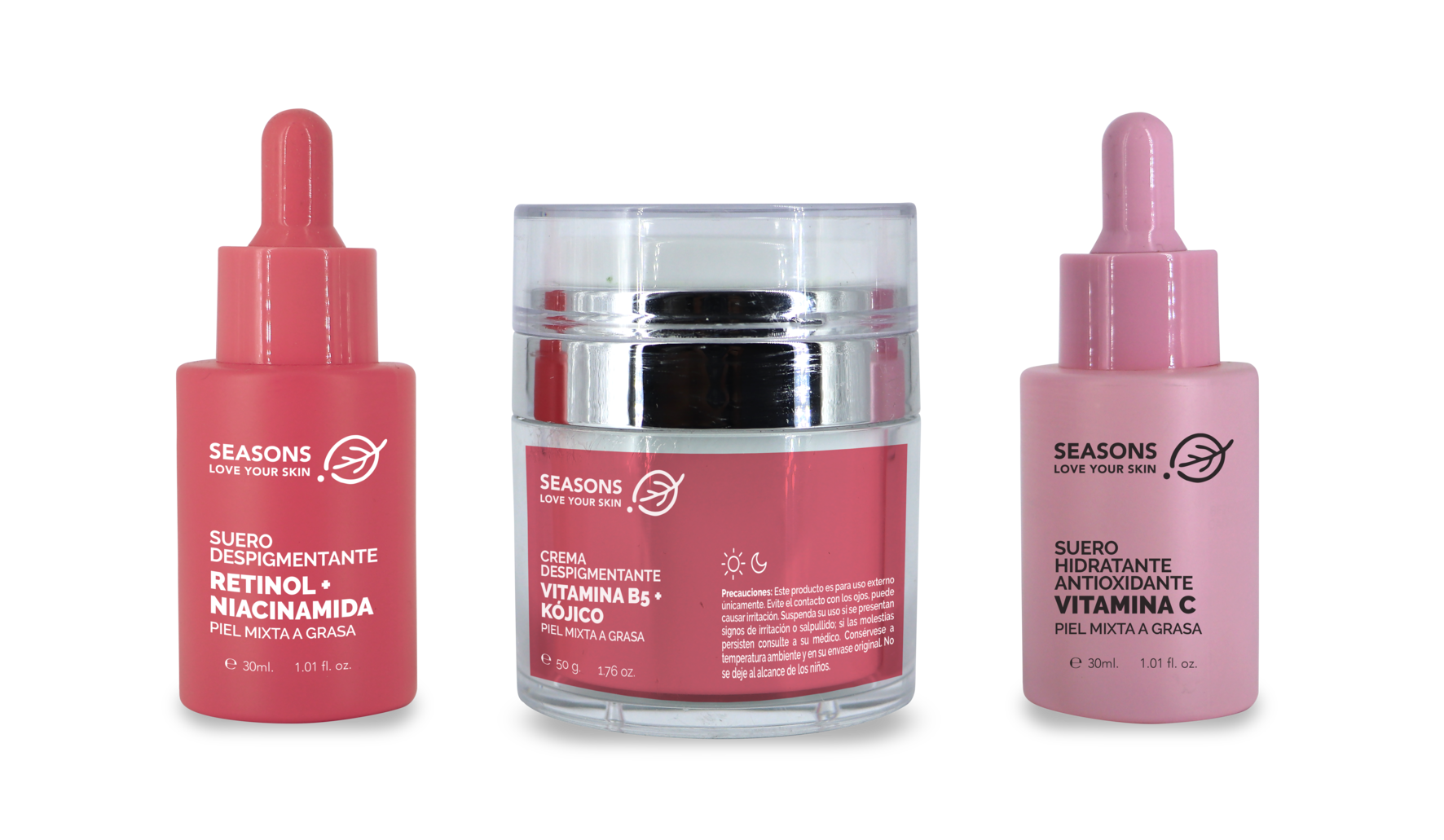 Season Love Your Skin Kit Here We Glow - SEASONS Love Your Skin