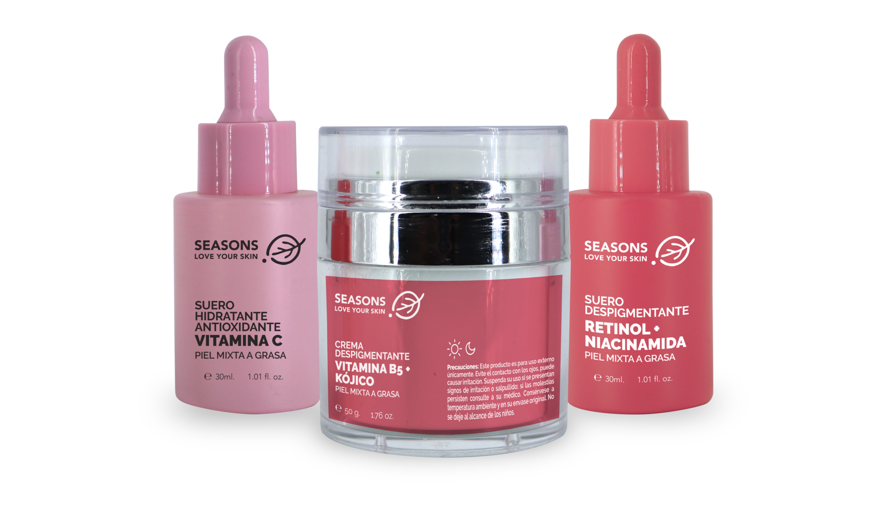 Season Love Your Skin Kit Here We Glow - SEASONS Love Your Skin