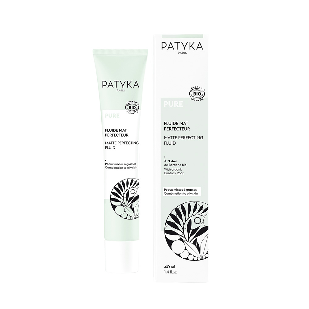 Patyka Pure Matte Perfecting Fluid 40ml — Fluido Matificante — DermaPharma