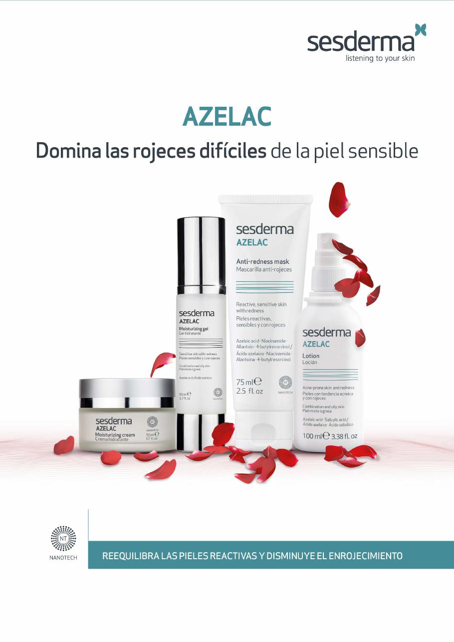 Folleto oficial Sesderma linea azelac