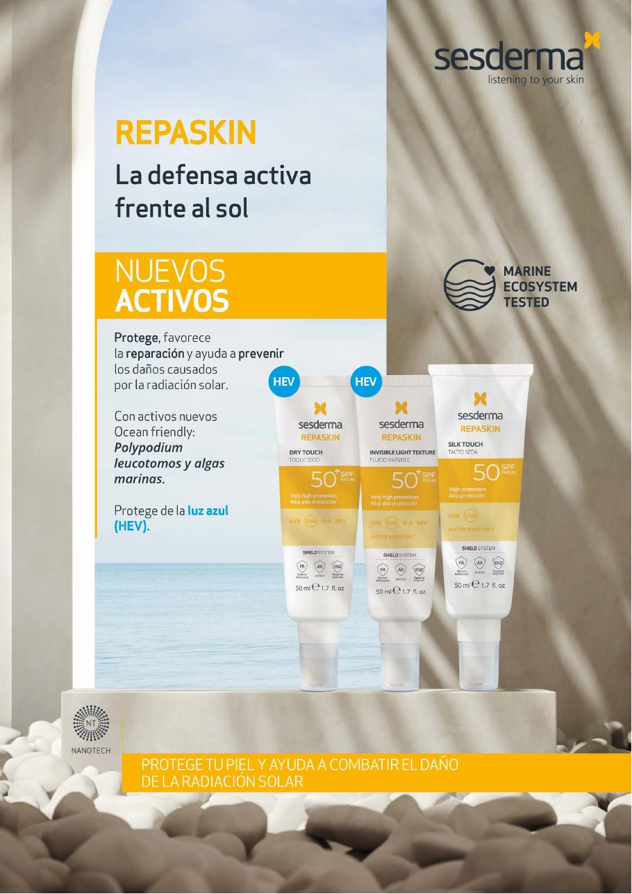 Folleto oficial Sesderma linea repaskin