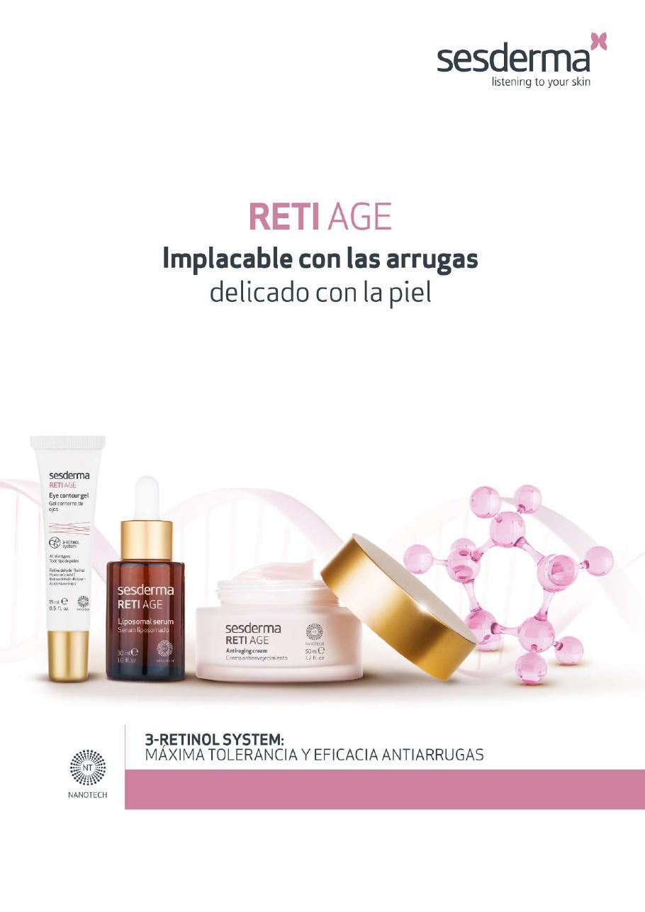 Sesderma Reti-Age Crema Gel Facial 50ml — Sistema 3 Retinoides