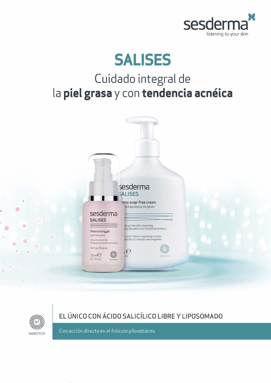 Folleto oficial Sesderma linea salises