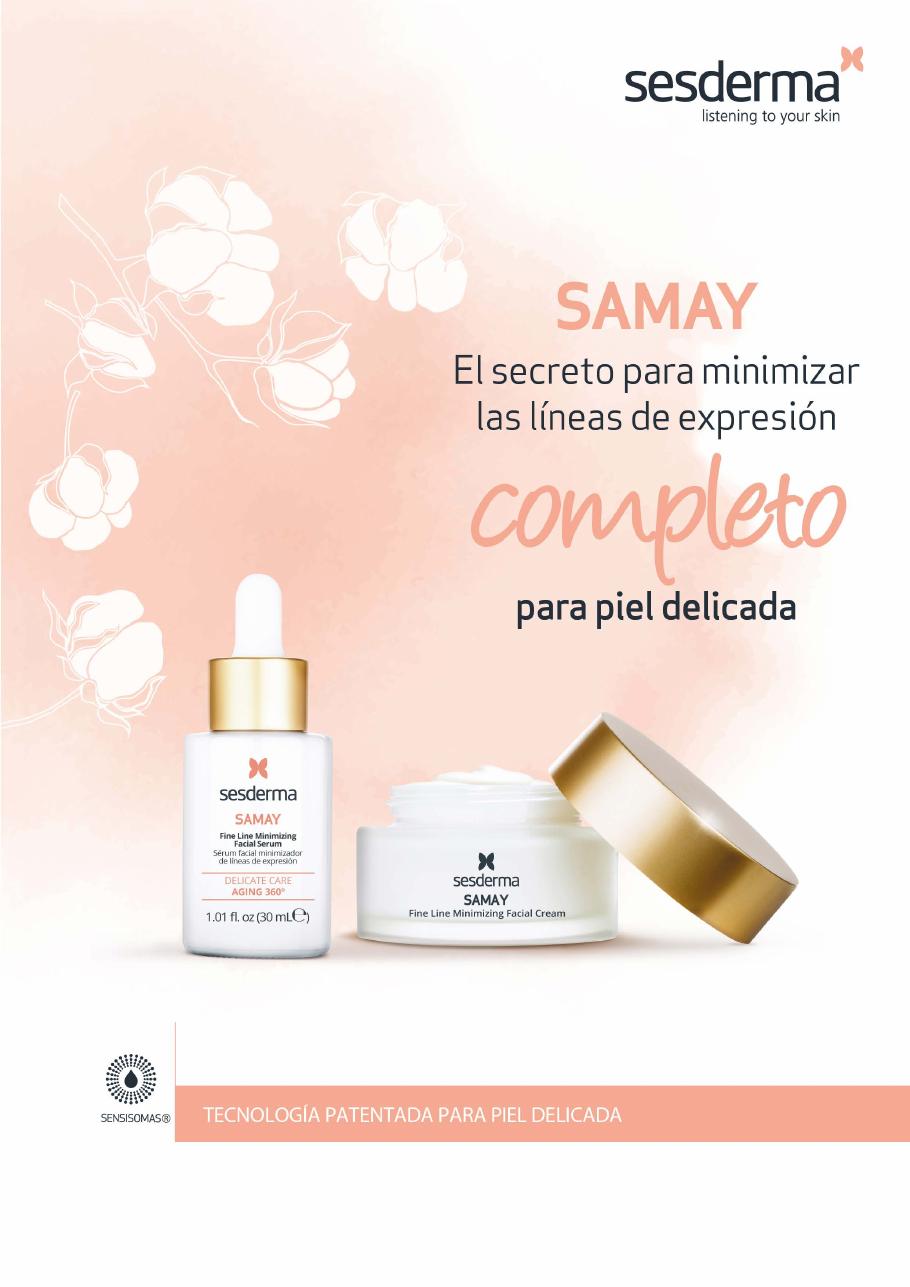 Folleto oficial Sesderma linea samay