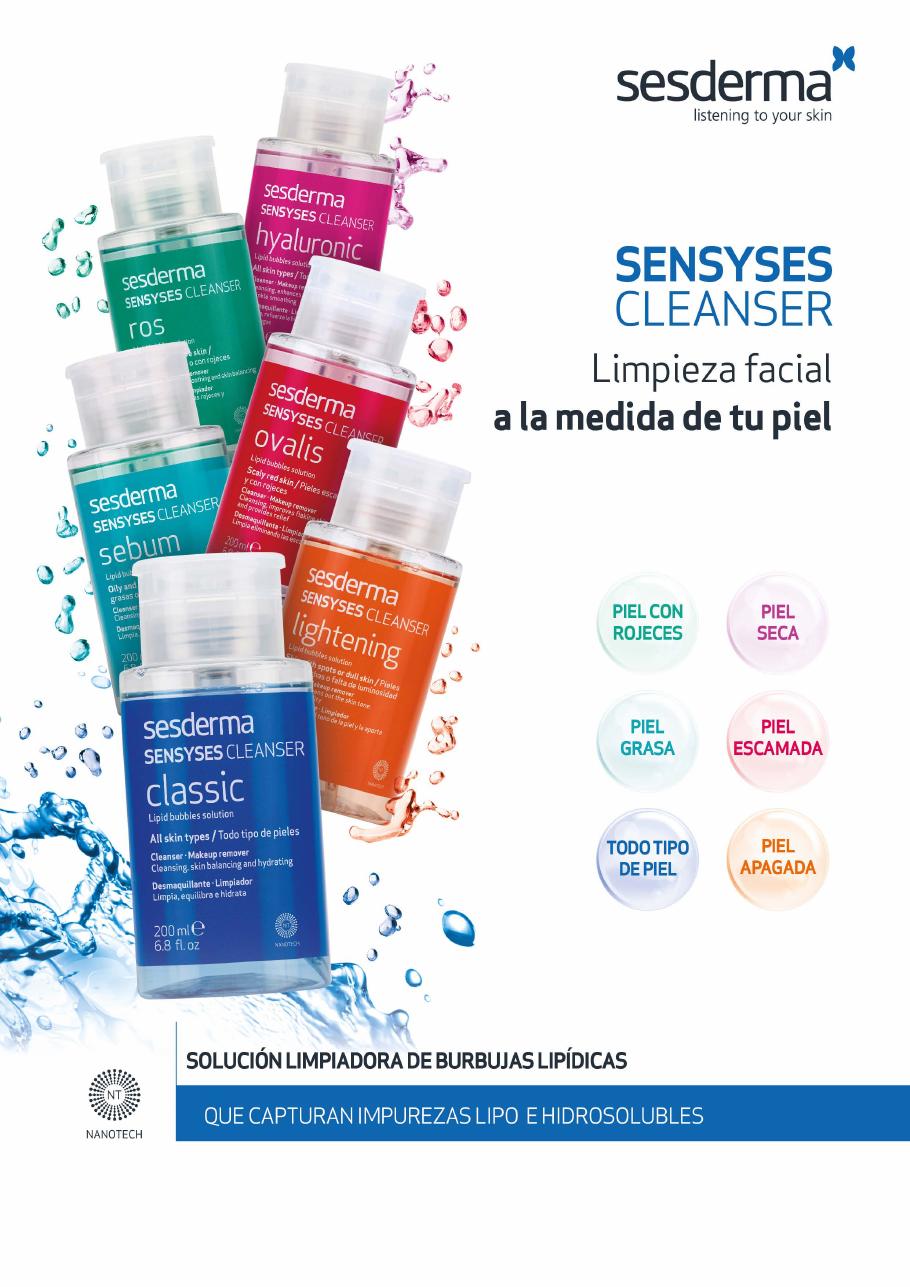 Folleto oficial Sesderma linea sensyses