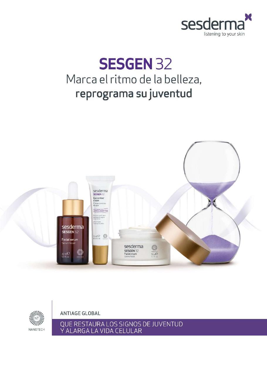 Folleto oficial Sesderma linea sesgen 32