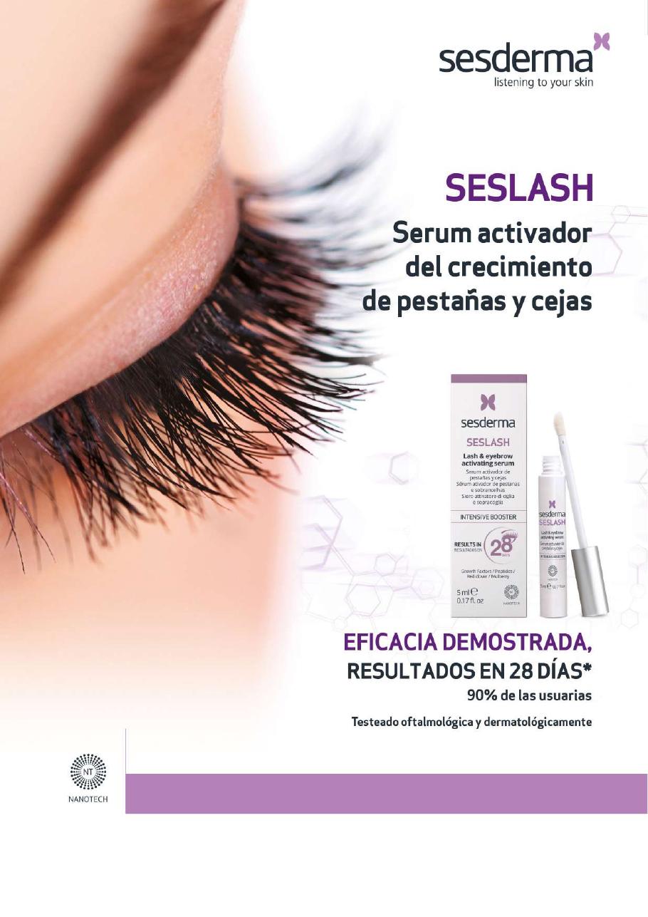 Folleto oficial Sesderma linea seslash