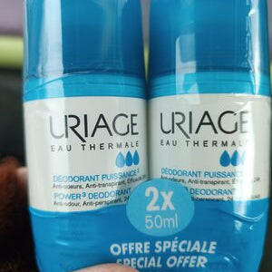 Uriage Promo Desodorante Power3 50g x2 — Antitranspirante — DermaPharma