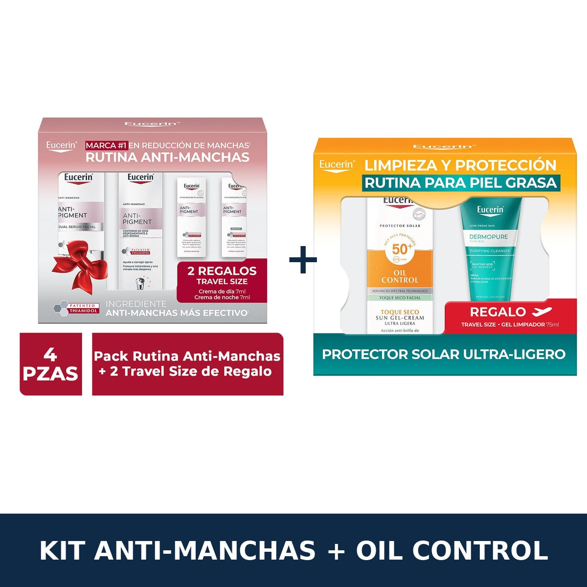 Kit Eucerin Anti-Manchas + Sun Oil Control