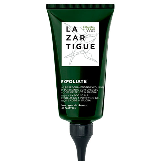 Lazartigue Exfoliante Gel pre-shampoo purificante cuero cabelludo 75ml