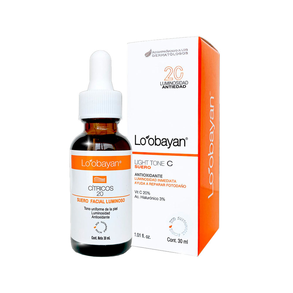 Loobayan Cítricos 20 Sérum Vitamina C 30ml — DermaPharma