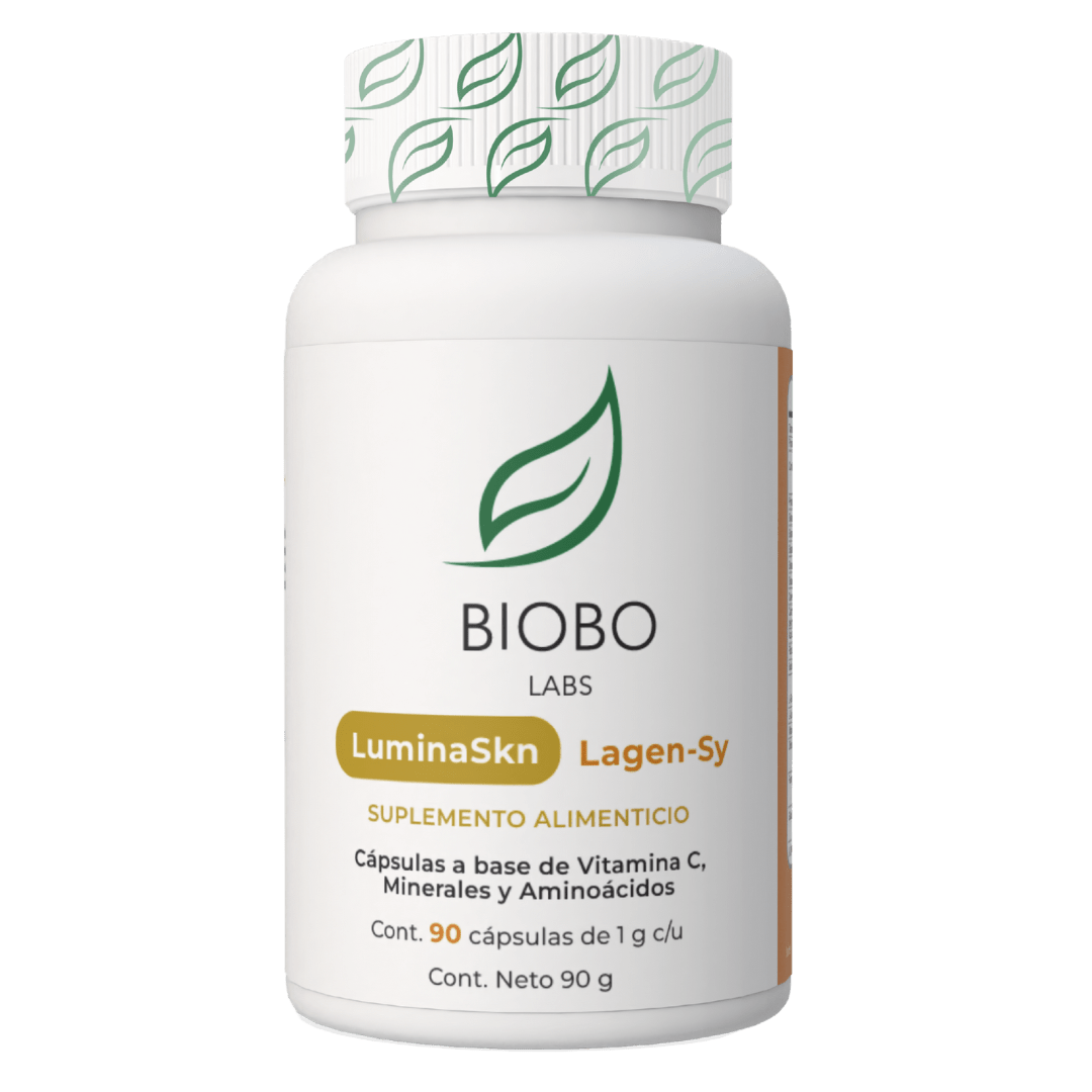 Biobo Labs LumidaSkn Lagen-Sy 90 Cápsulas — Activador de Colágeno Vegano — DermaPharma