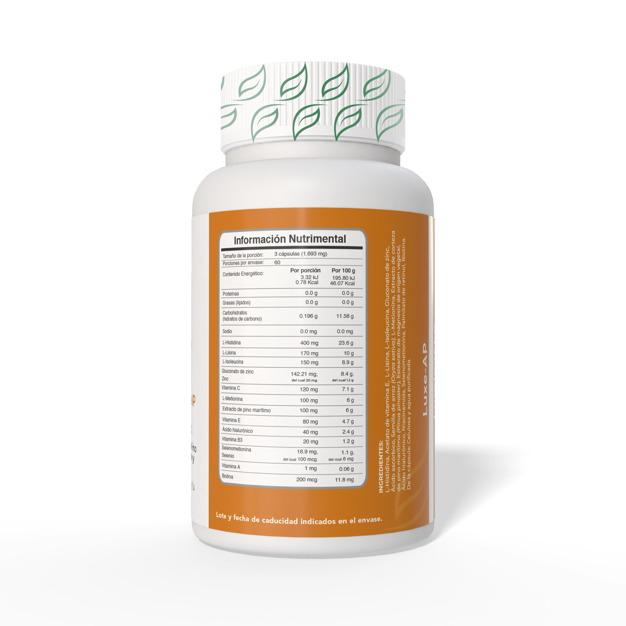 Biobo Labs LumidaSkn Luxe-AP 180 Cápsulas — Fotoprotección Oral y Antimanchas (60 Días) — DermaPharma