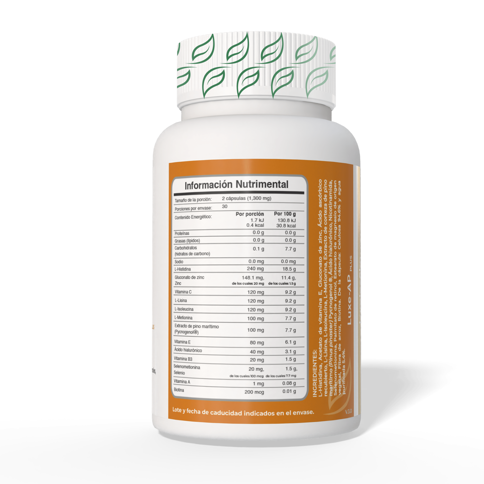 Biobo Labs LumidaSkn Luxe-AP+ 60 Cápsulas — Fotoprotección Oral Premium — DermaPharma