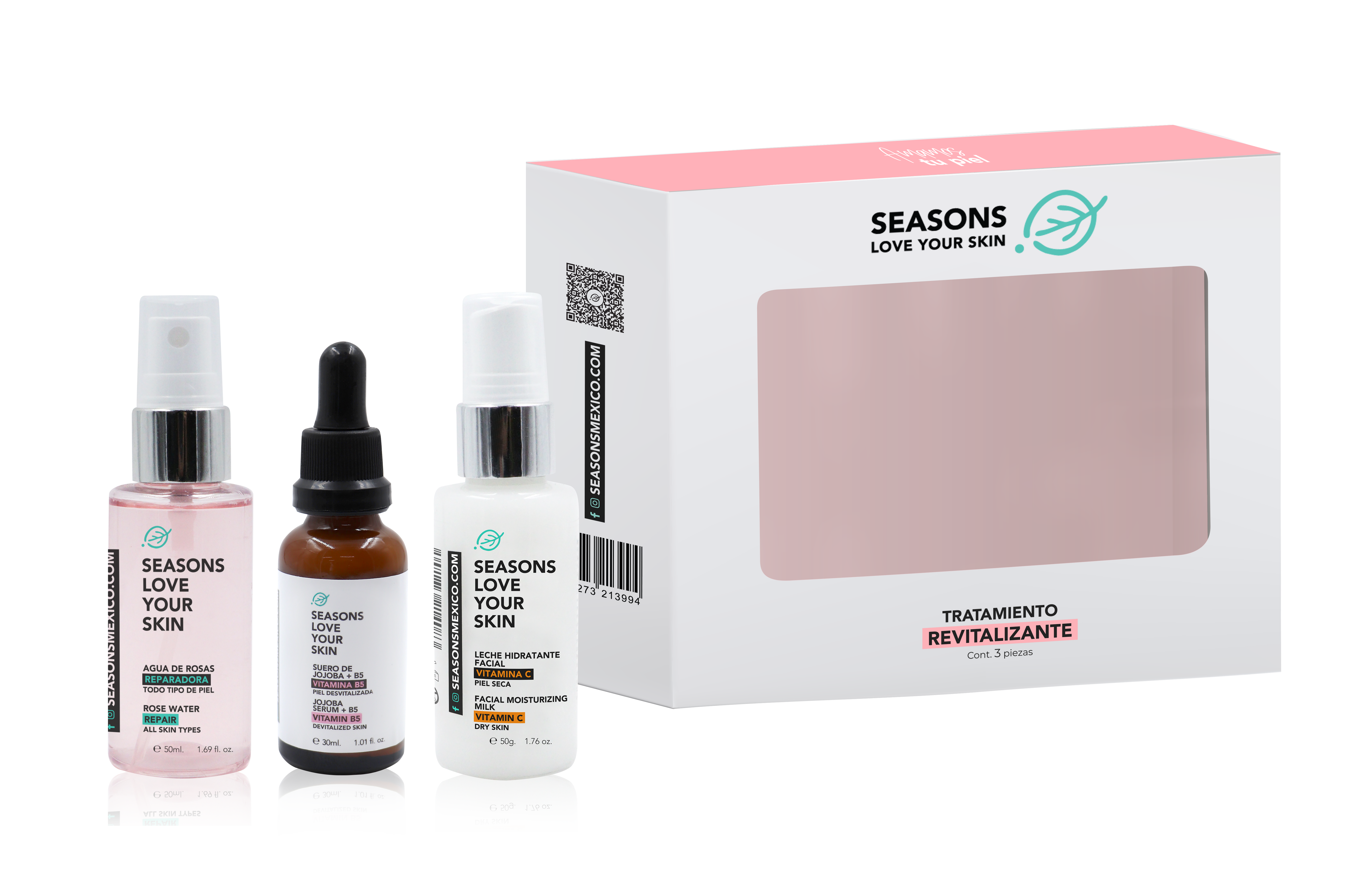 Season Love Your Skin Kit Revitalizante Para Pieles Secas - SEASONS Love Your Skin